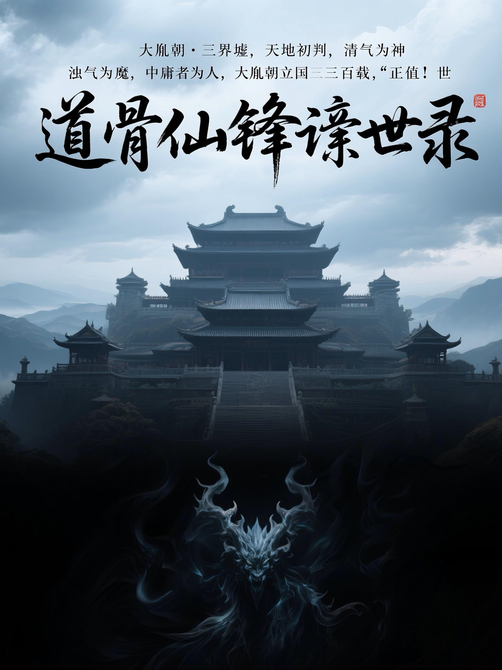 道骨仙锋谪世录_行启辰作品_玄幻小说